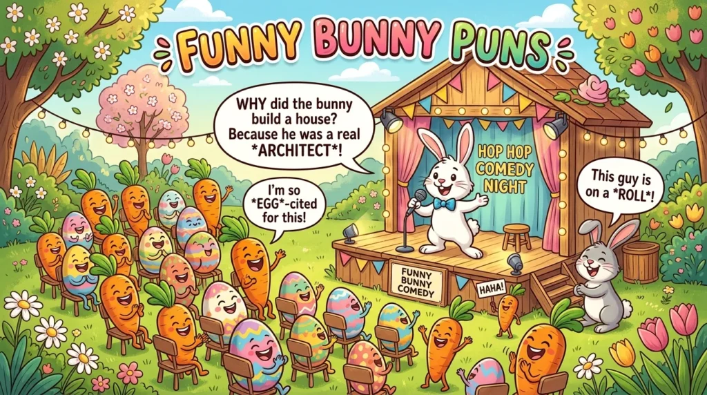 🐰 Funny bunny puns
