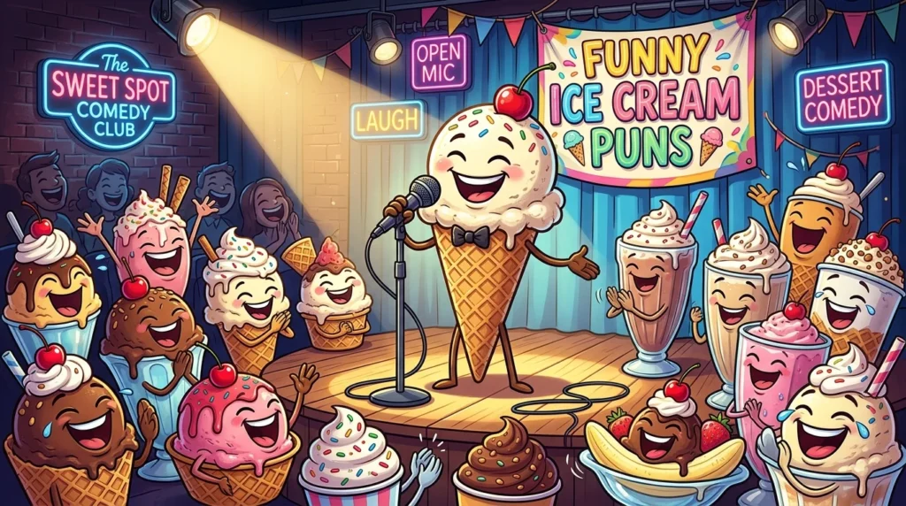 π funny ice cream puns
