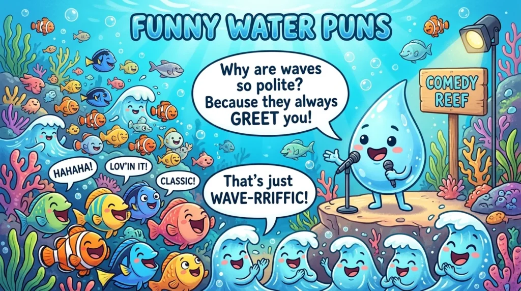 🌊 Funny Water Puns