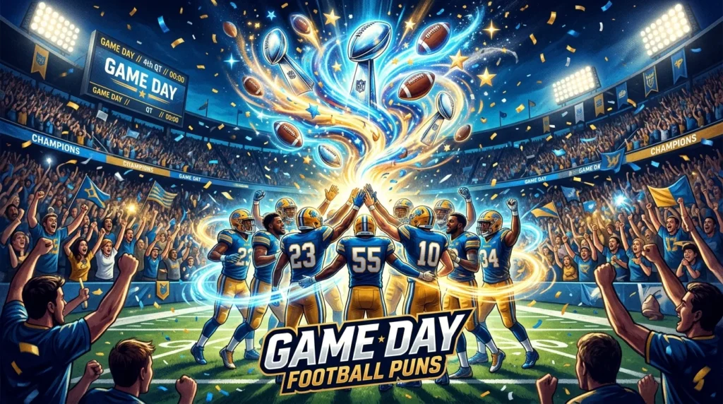 ⚡ Game Day Football Captions Funny