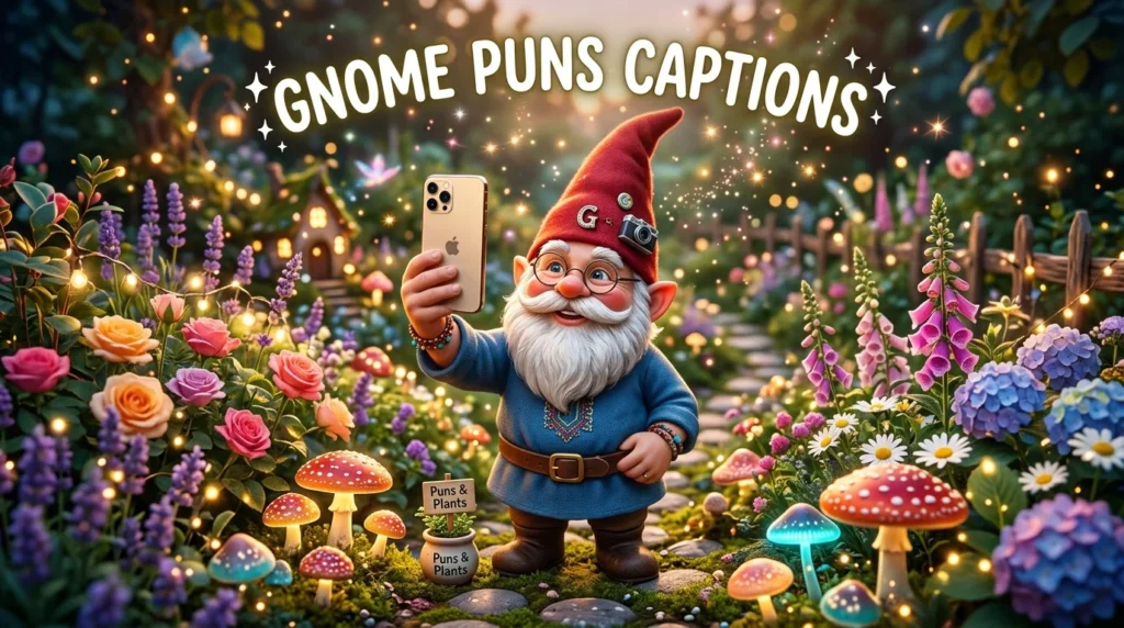 📸 gnome captions for Instagram