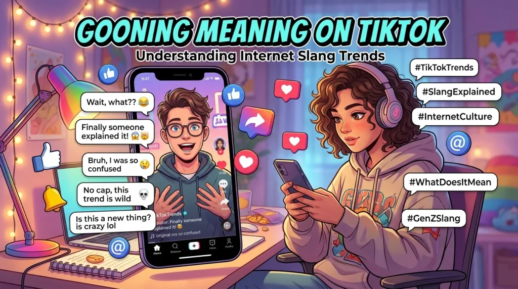 Gooning Meaning on TikTok