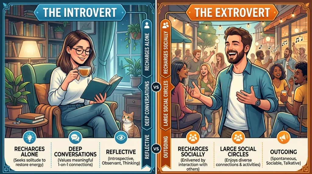 Signs of an Introvert Person