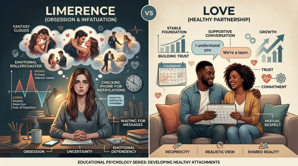 Limerence vs Love Differences Explained