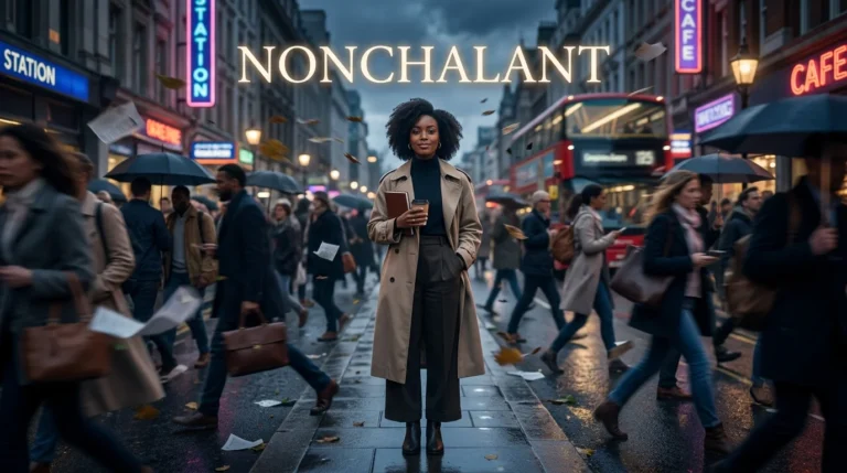 Nonchalant Meaning