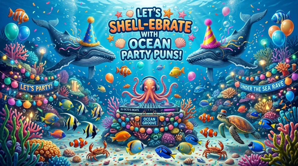 Ocean Themed Party Puns