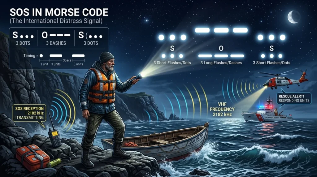 SOS Meaning in Morse Code