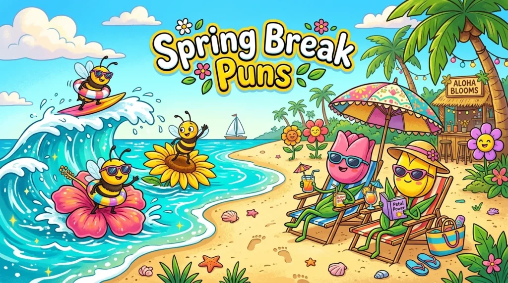 ☀️ Spring Break Puns Funny