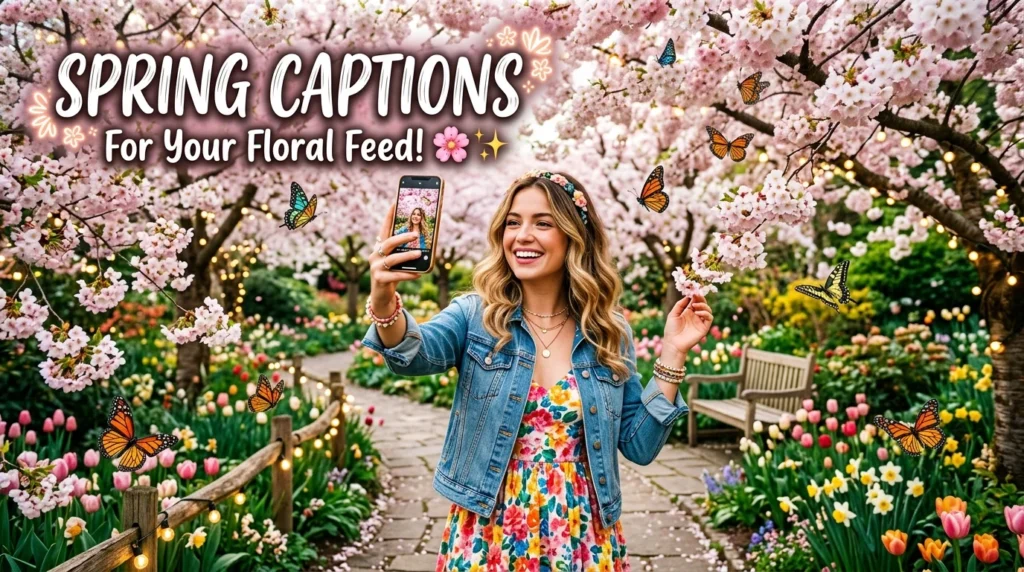📸 Spring Captions for Instagram