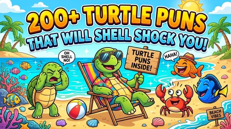 Turtle Puns