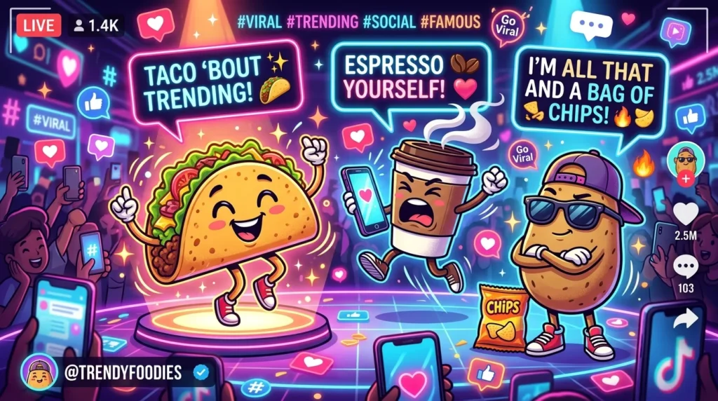 Short Pun Captions for Social Media