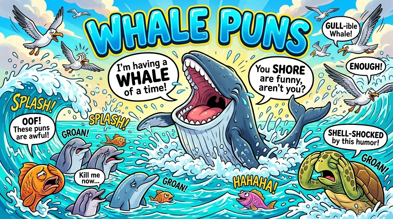 Whale Puns