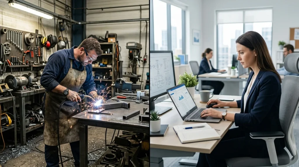 Blue Collar vs White Collar Difference Explained