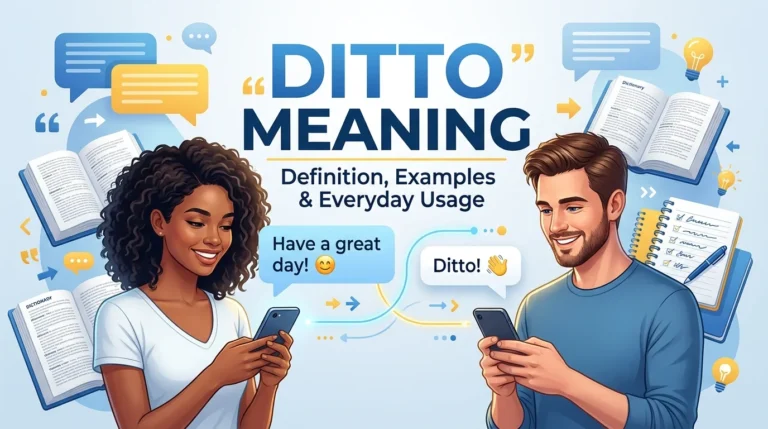 Ditto Meaning