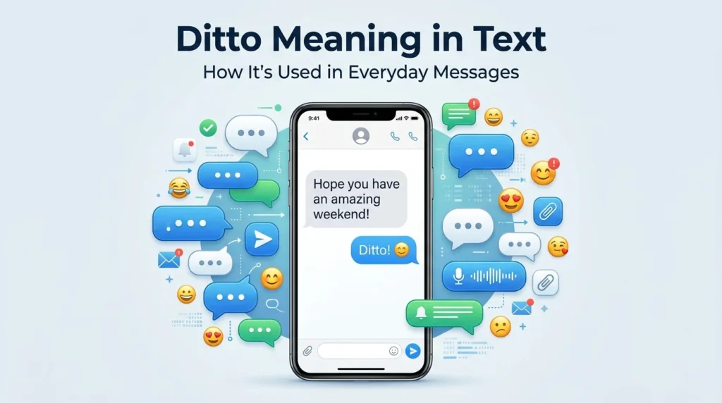 Ditto Meaning in Text
