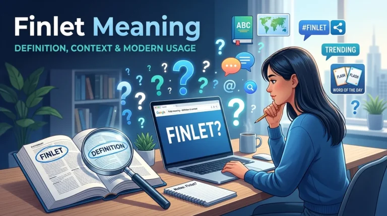 Finlet Meaning