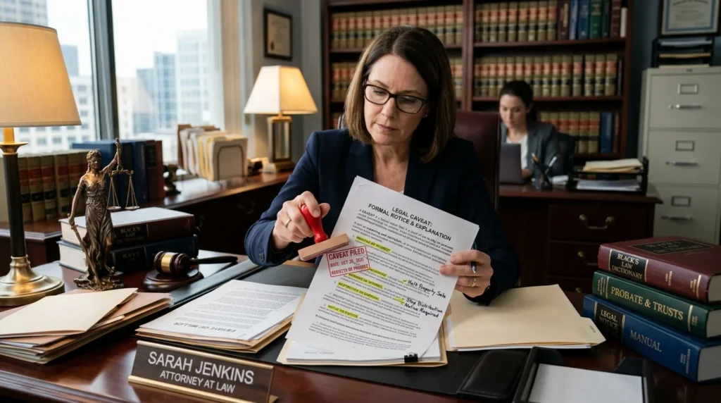 Legal Caveat Meaning Explained