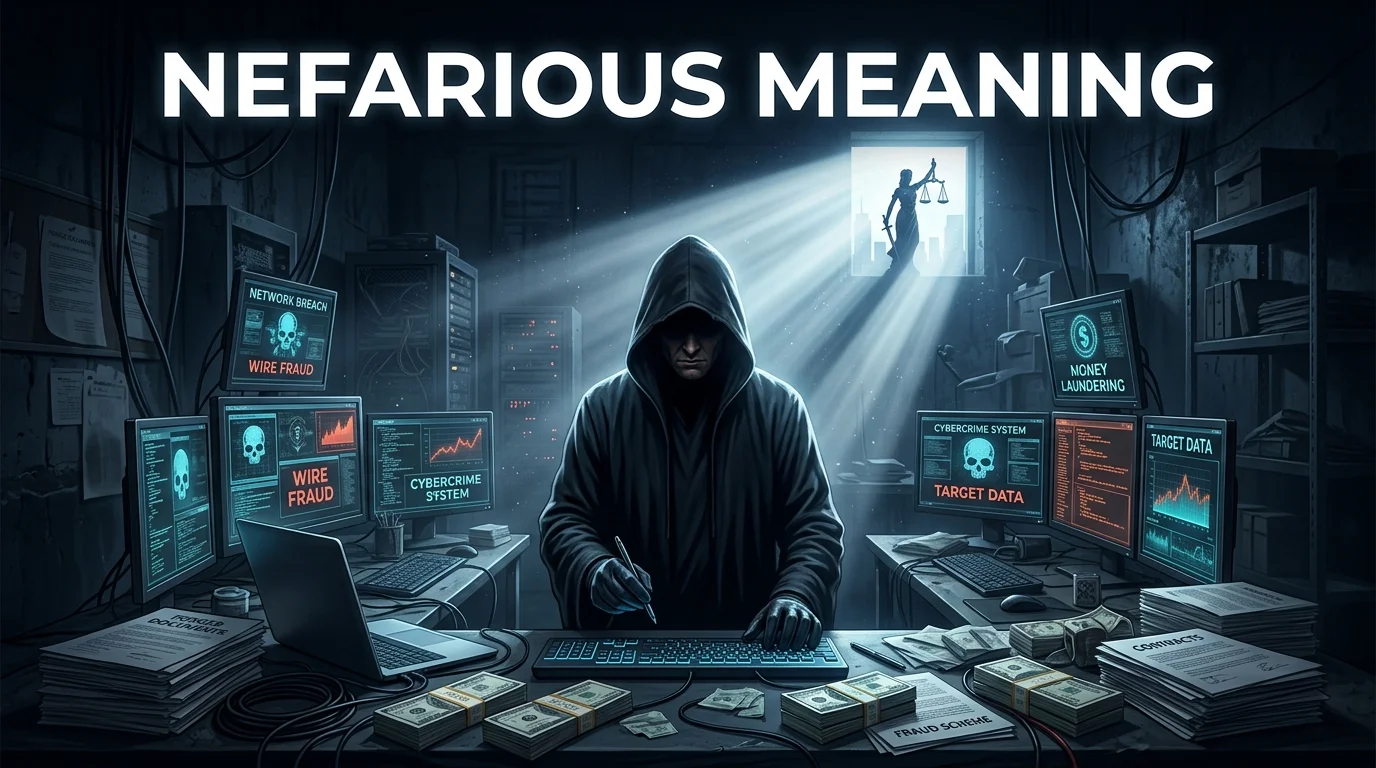 Nefarious Meaning