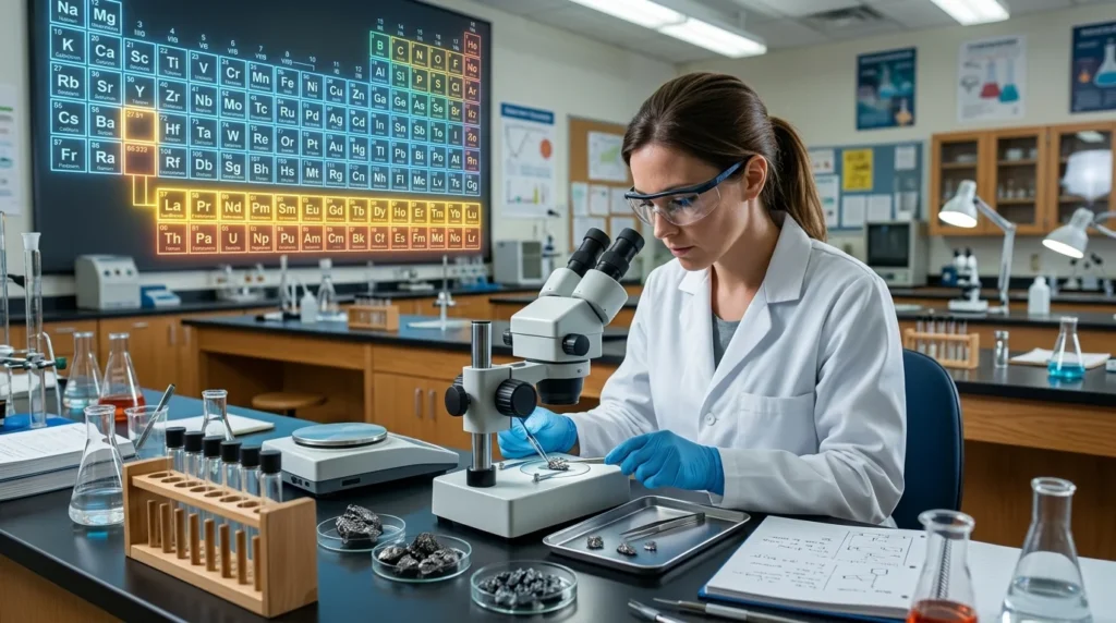 Lanthanum on the Periodic Table