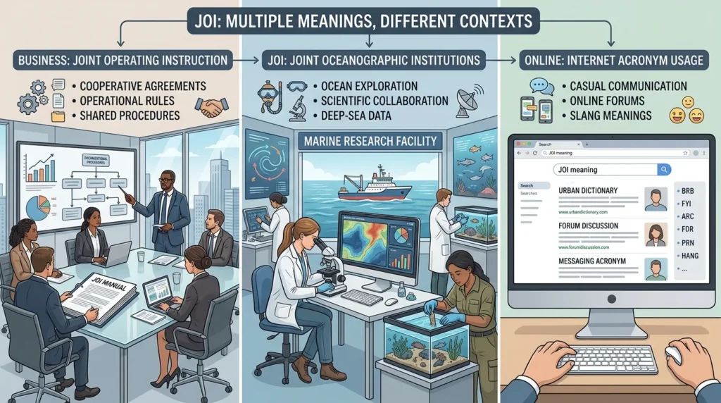 How to Determine the Correct Meaning of JOI