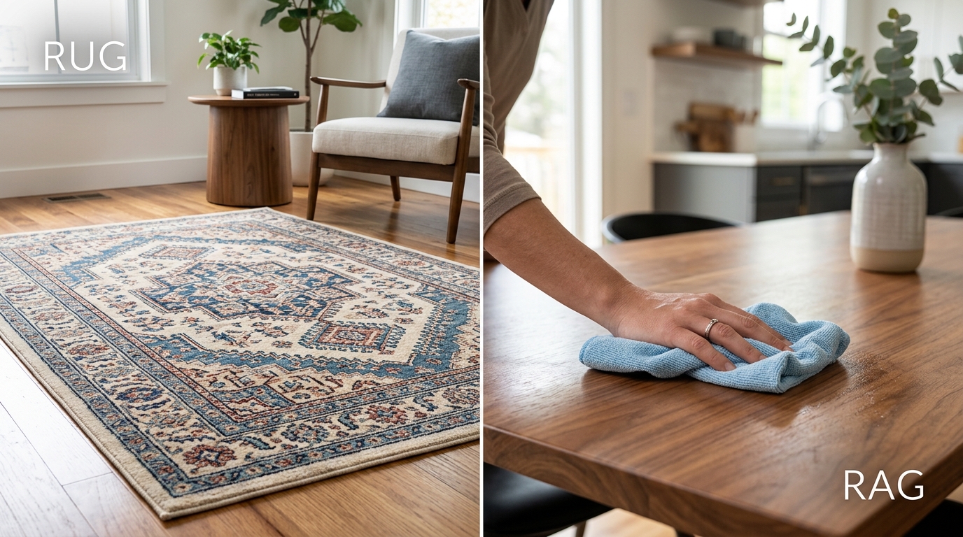 Rug vs Rag